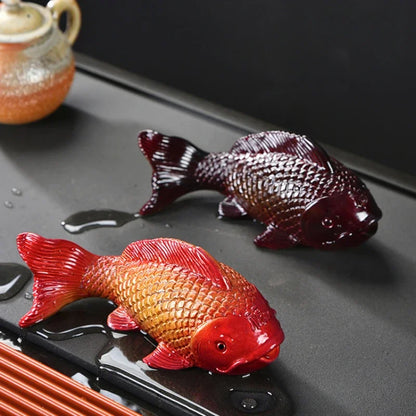 Colour-Changing Koi Ornaments - Floral Fawna