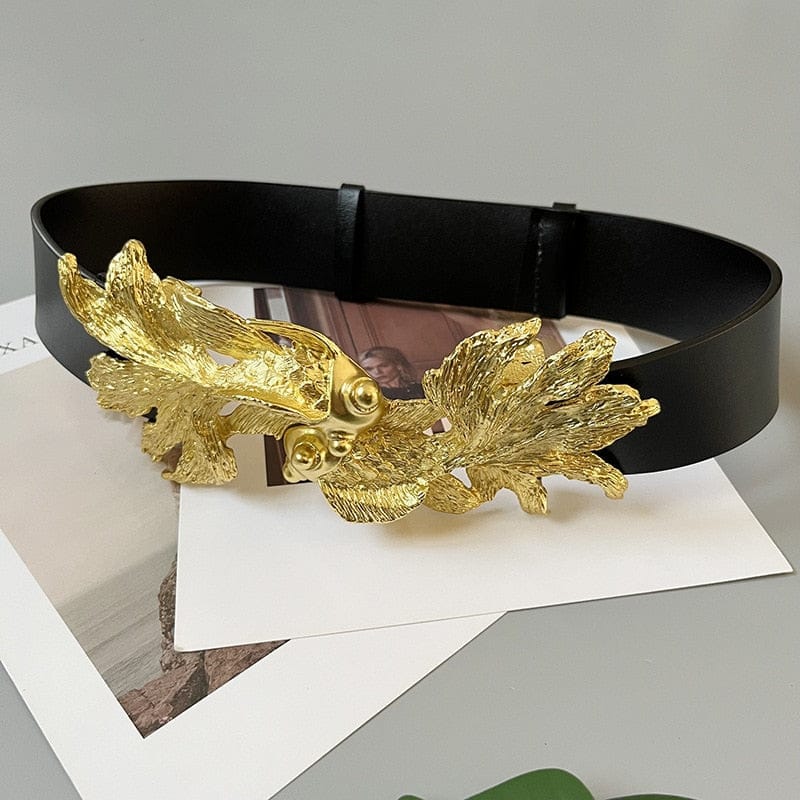 Gold Koi Waist Belt - Floral Fawna