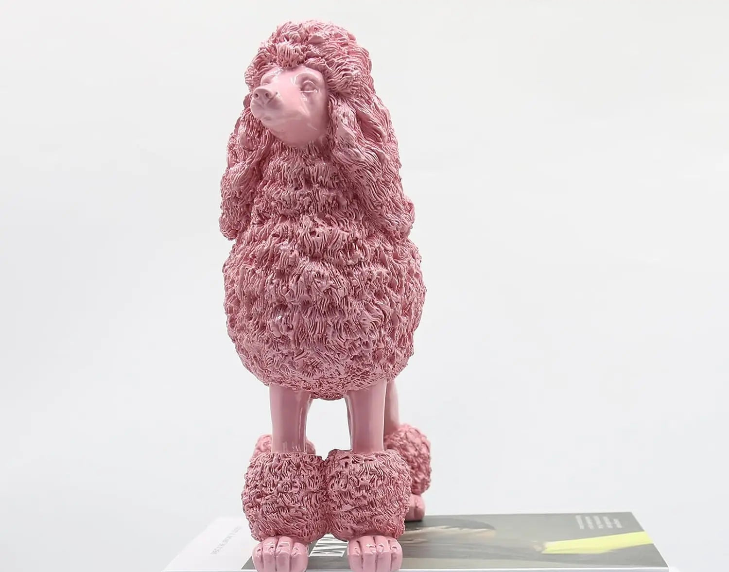 Pink Poodle Sculpture