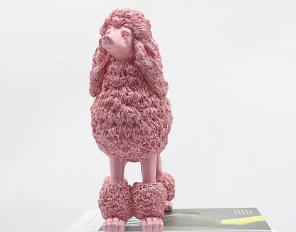 Pink Poodle Sculpture