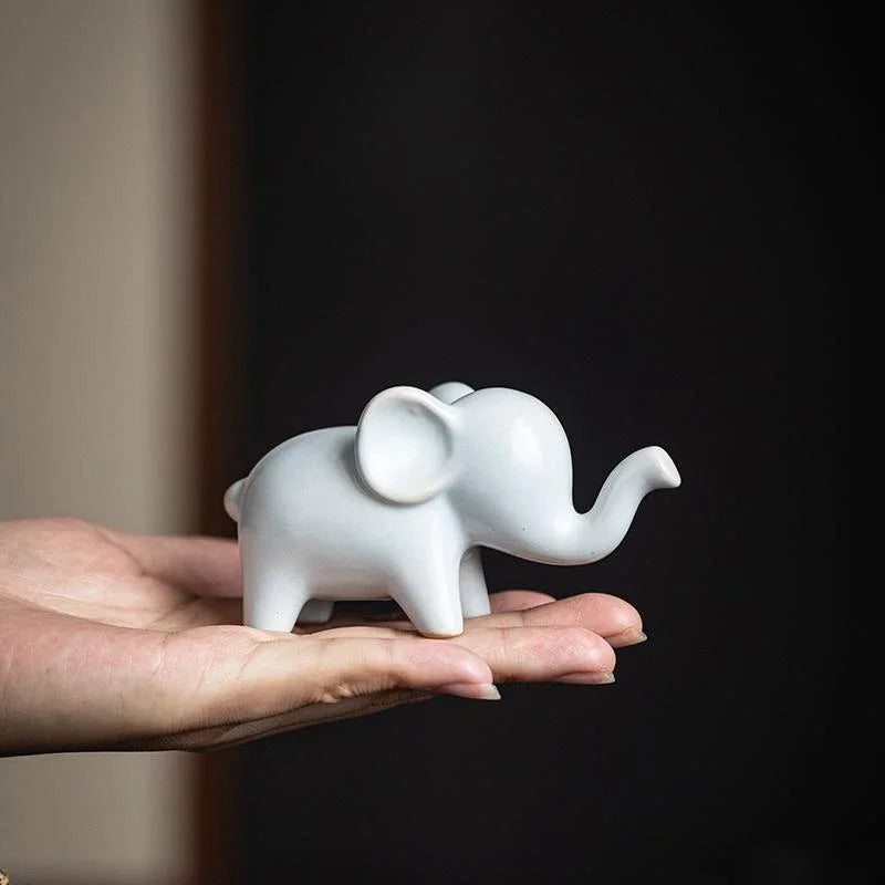 Ceramic Elephant Ornament