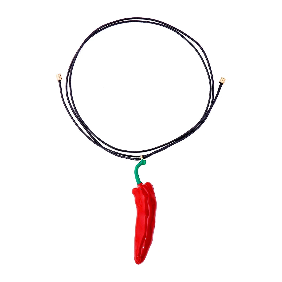 Chilli Pepper Necklace - Floral Fawna