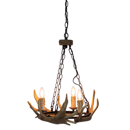 Bavarian Style Antler Chandelier