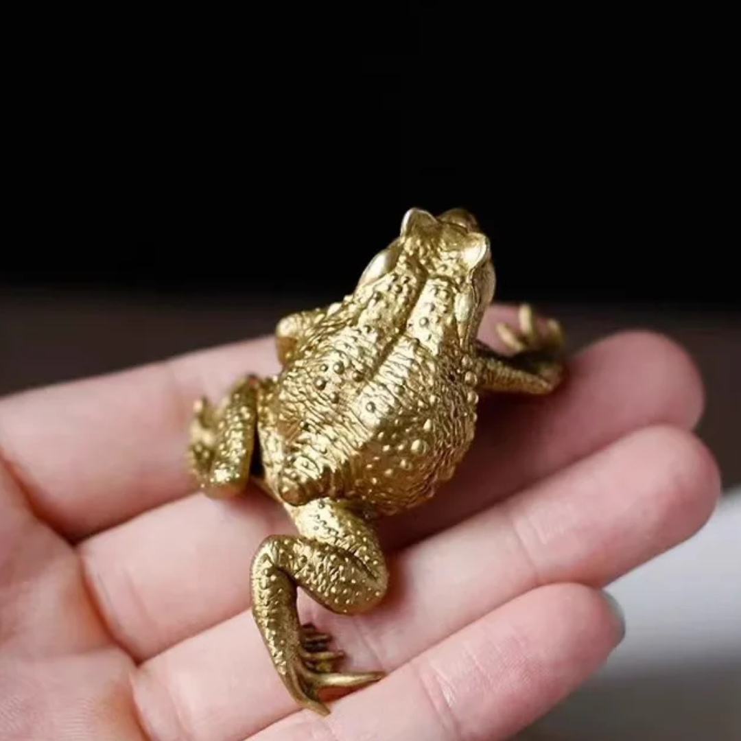 Copper Toad Ornament