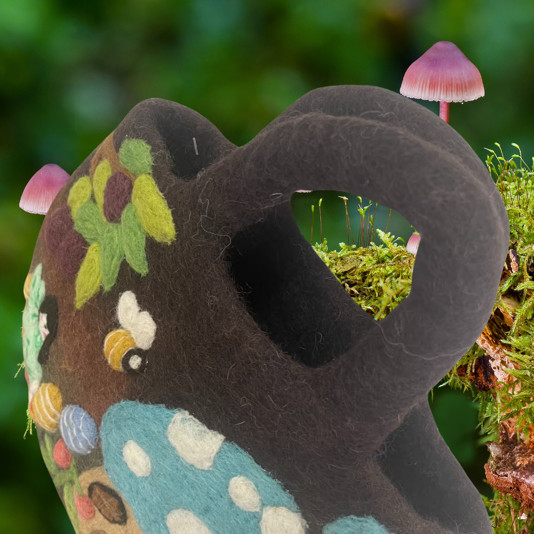 Felt Garden Grab Bag - Floral Fawna