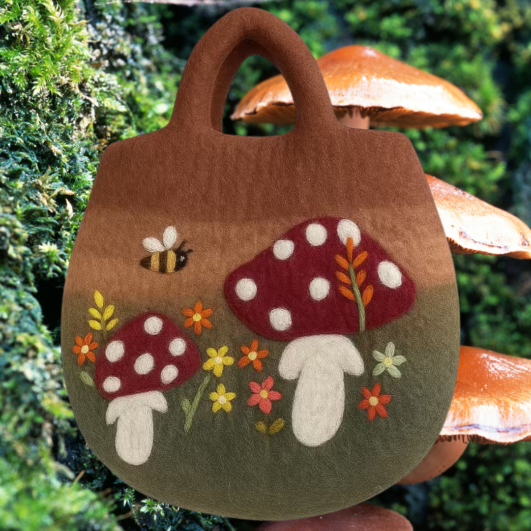 Felt Garden Grab Bag - Floral Fawna