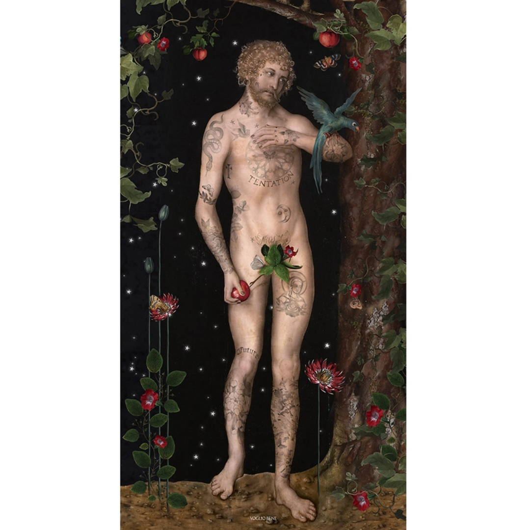 PVC Adam Tarpaulin - Floral Fawna