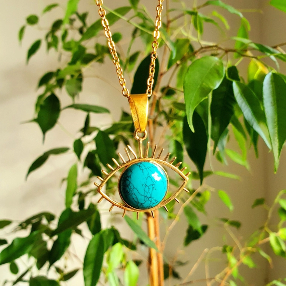 Evil Eye Crystal Necklace