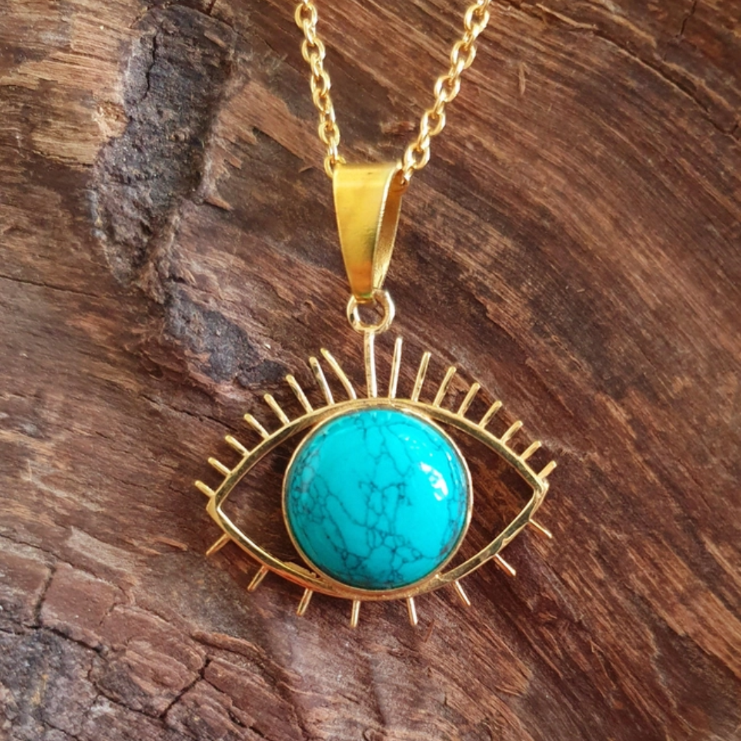 Evil Eye Crystal Necklace