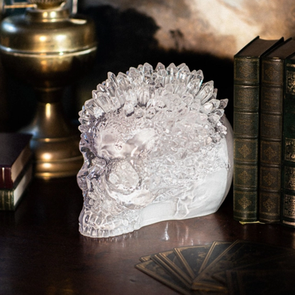 Geode Crystal Skull