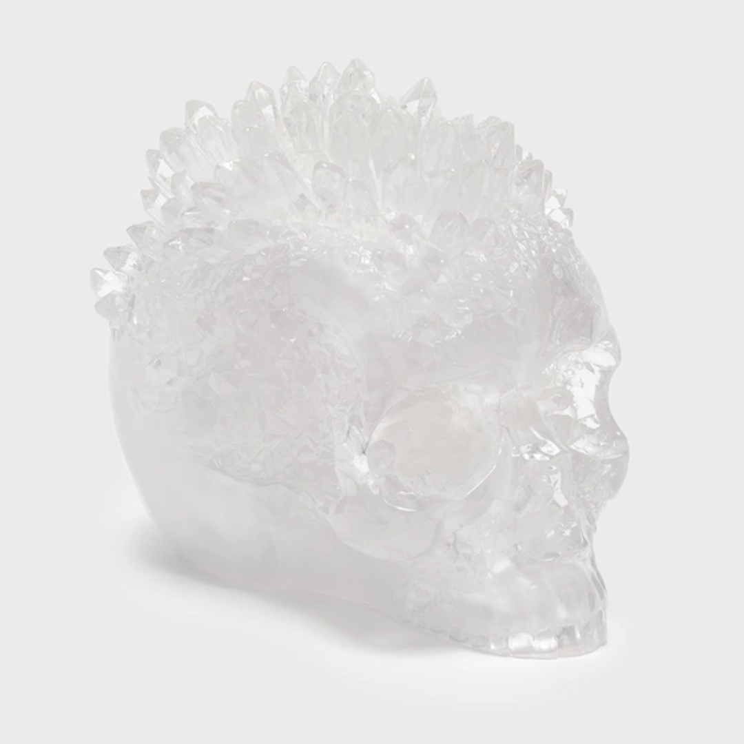 Geode Crystal Skull