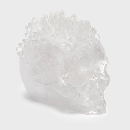 Geode Crystal Skull