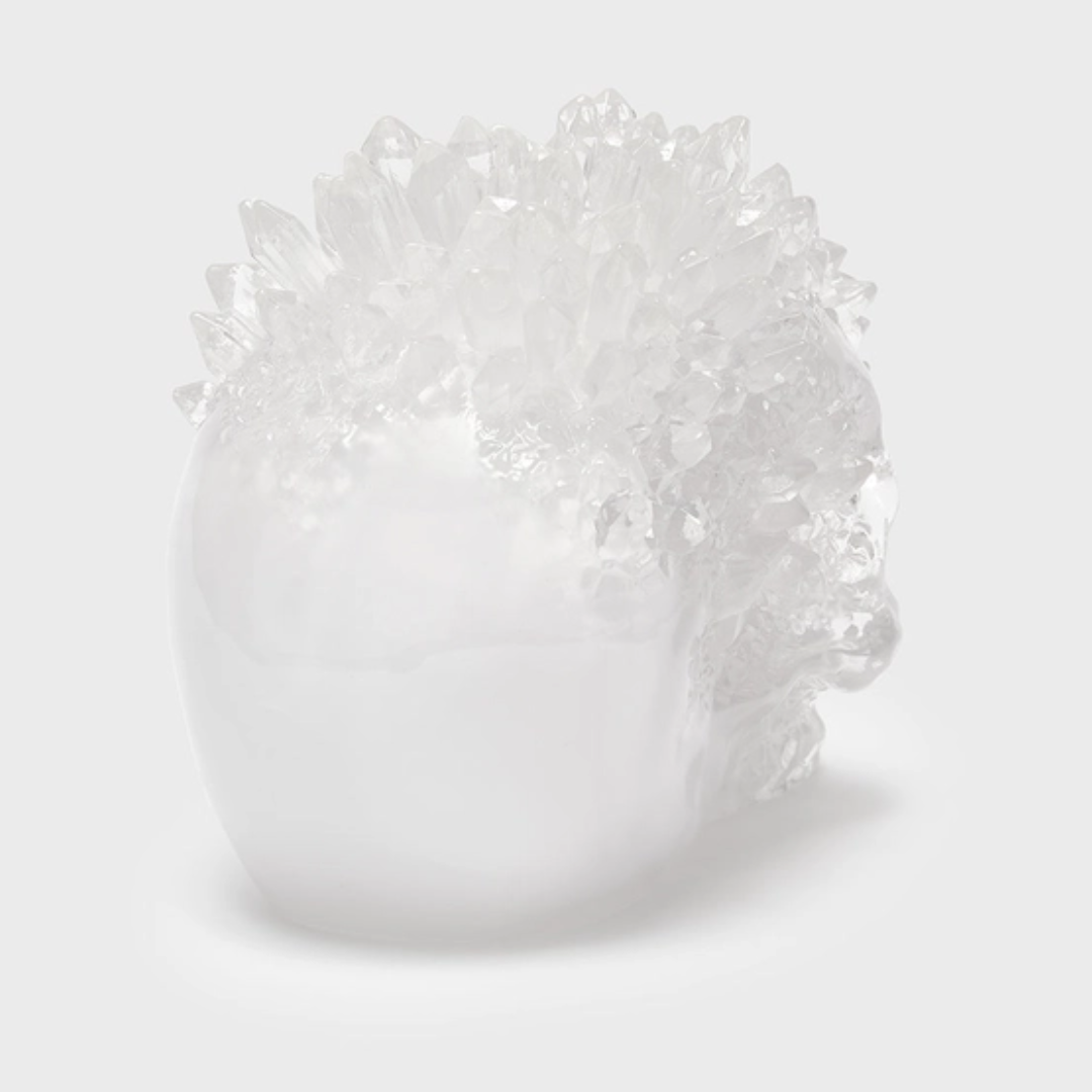 Geode Crystal Skull