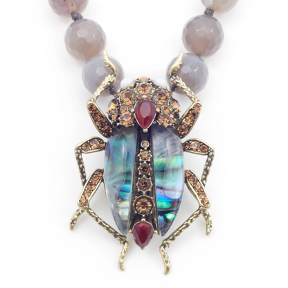 Beetle Statement Necklace