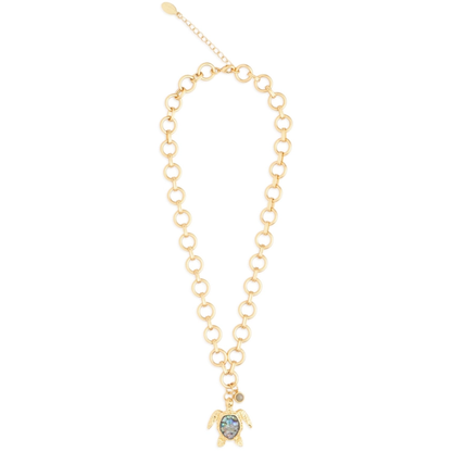 Turtle Round Chain Necklace