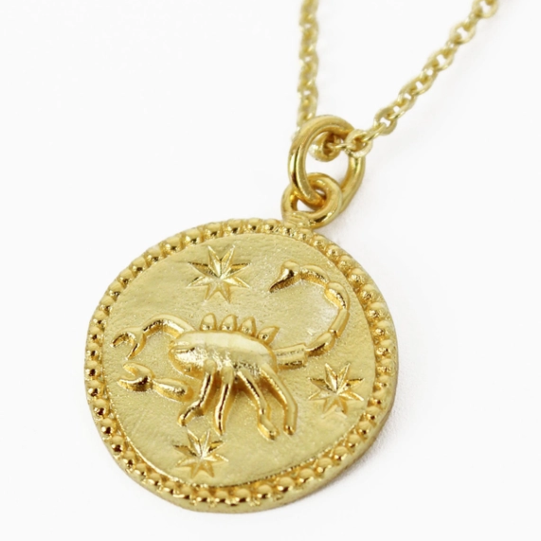 18K Gold Plated Horoscope Necklace