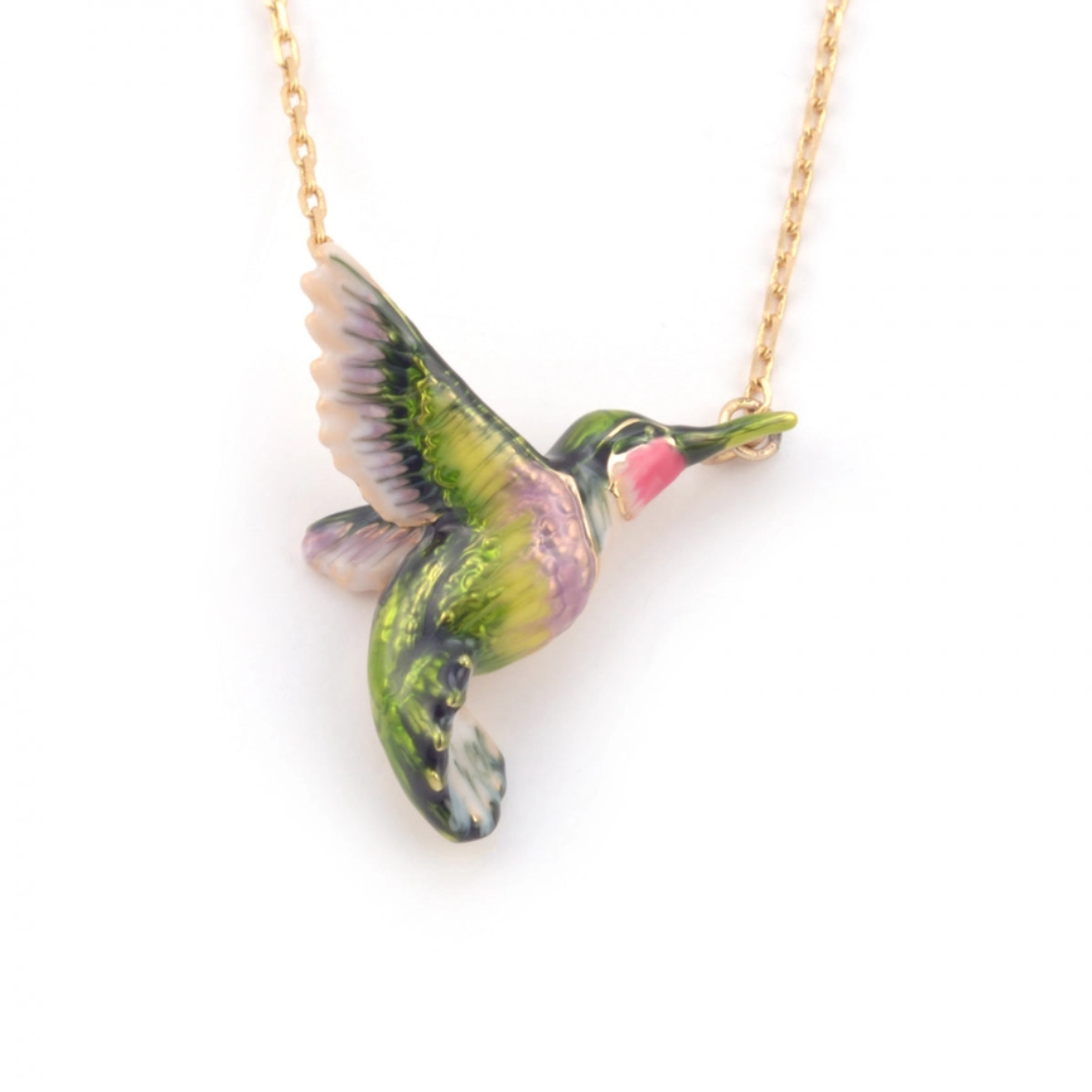Hummingbird Pendant Necklace