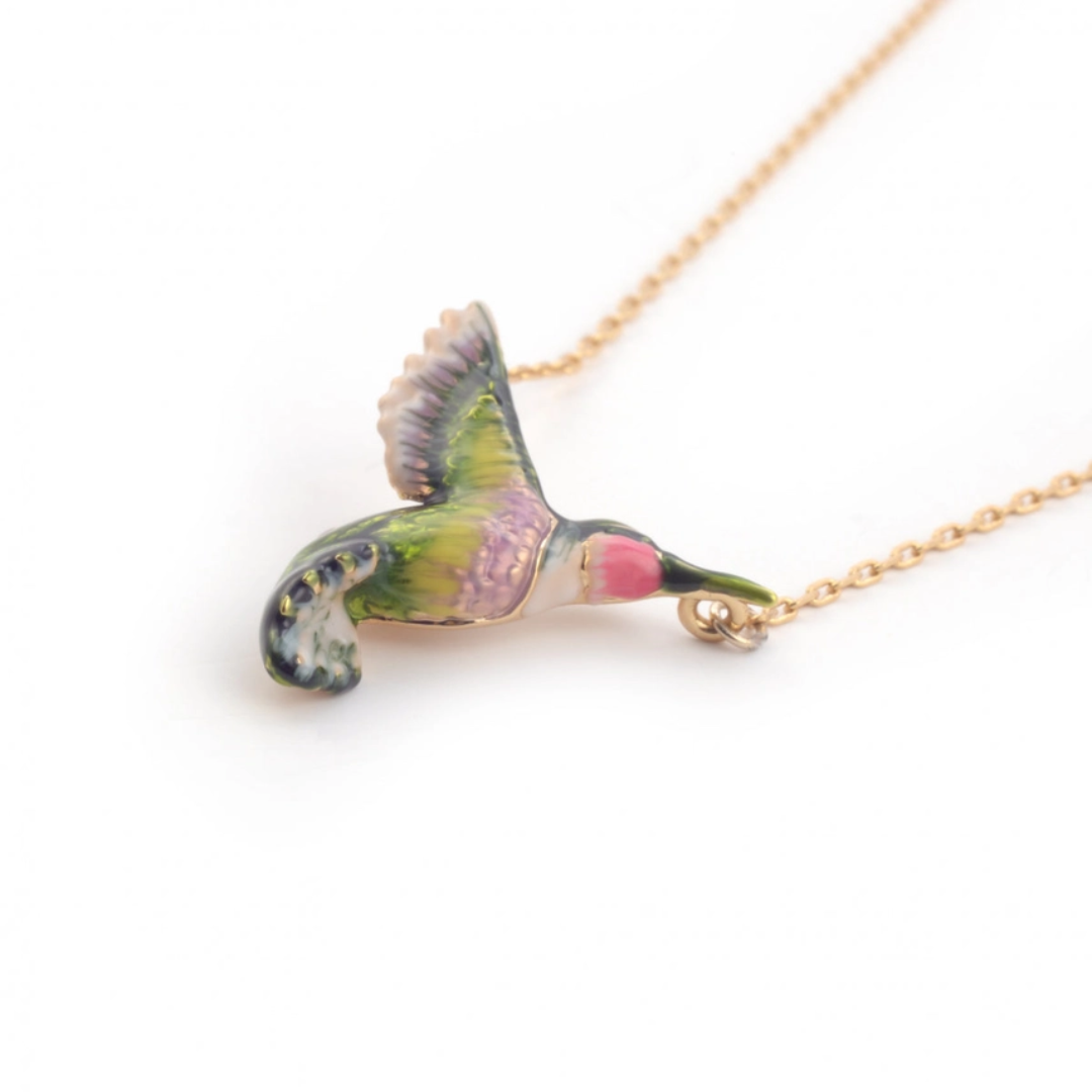Hummingbird Pendant Necklace