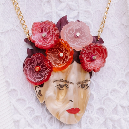 Frida Kahlo Statement Necklace