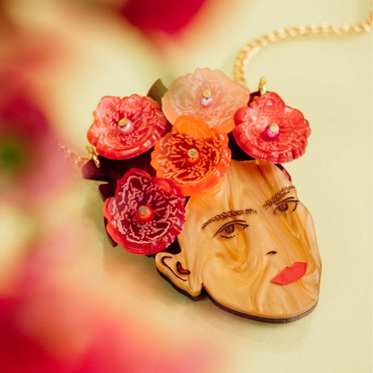 Frida Kahlo Statement Necklace