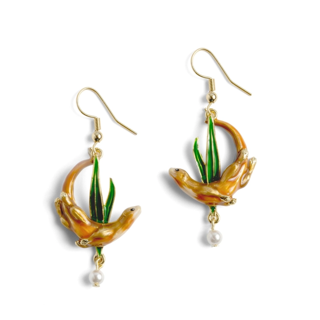 Otter Drop Earrings