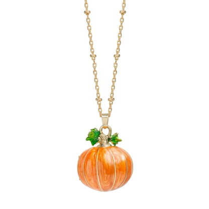 Hedgehog &amp; Pumpkin Locket