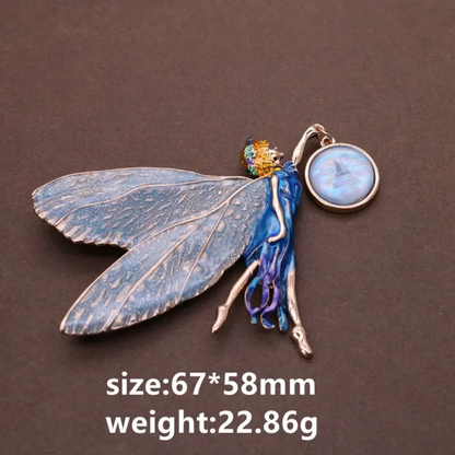 Magical Fairy Brooch - Floral Fawna