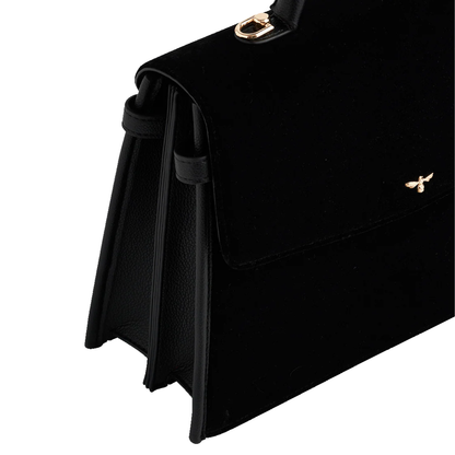 Black Bee Structured Tote Bag
