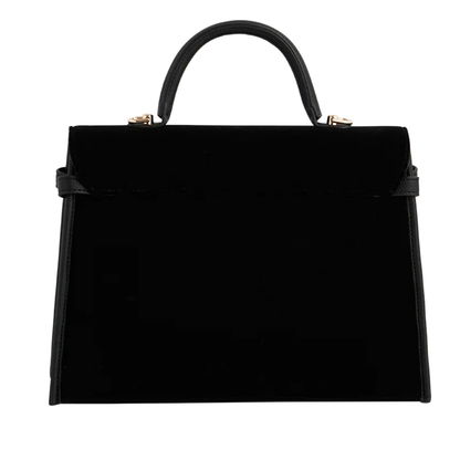 Black Bee Structured Tote Bag