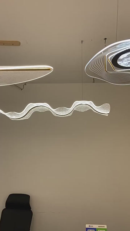 Nordic Wave Ceiling Light