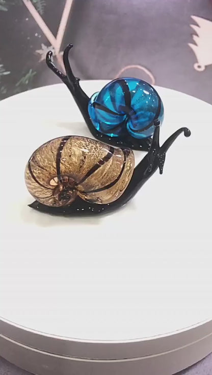 Miniature Glass Snail