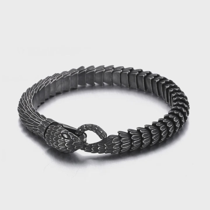 3D Ouroboros Bracelet