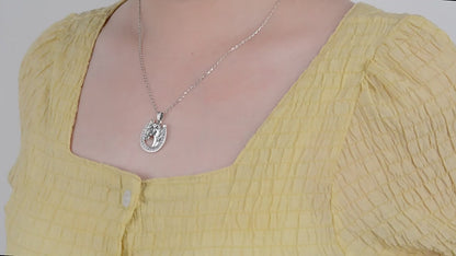 Sterling Silver Horse Necklace