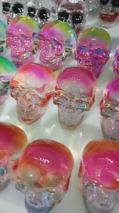 Natural Crystal Skull Carving