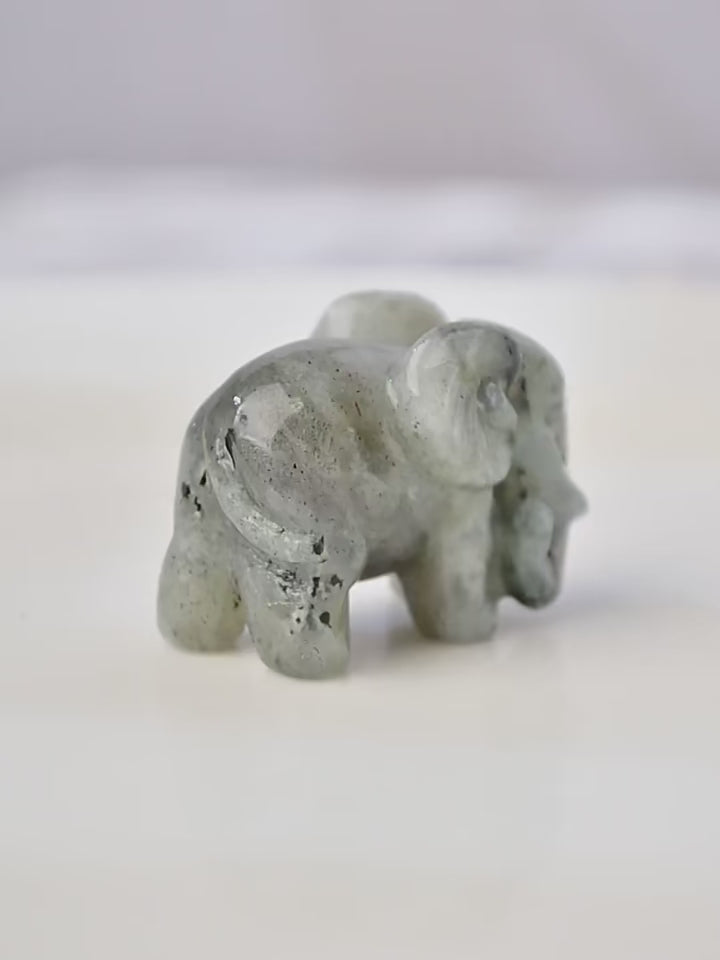 Crystal Carved Elephant