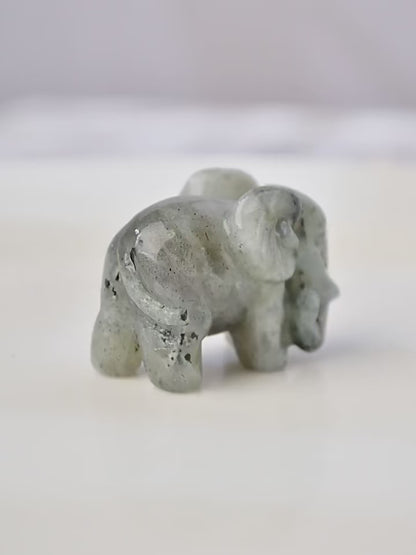 Crystal Carved Elephant