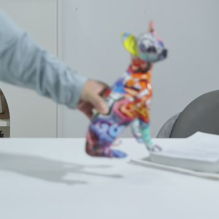 Abstract Chihuahua Statue