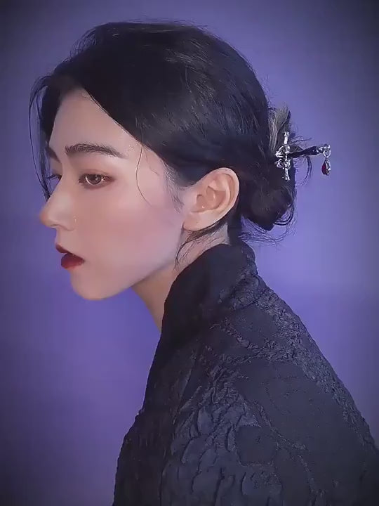 Metal Sword Hair Pin