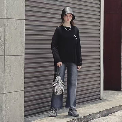 3D Dragon Head Crossbody Bag