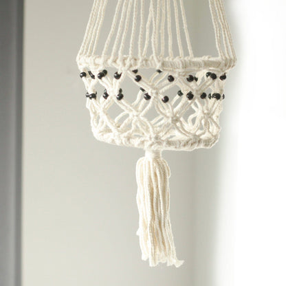 Macrame Plant Pot Holder - Floral Fawna