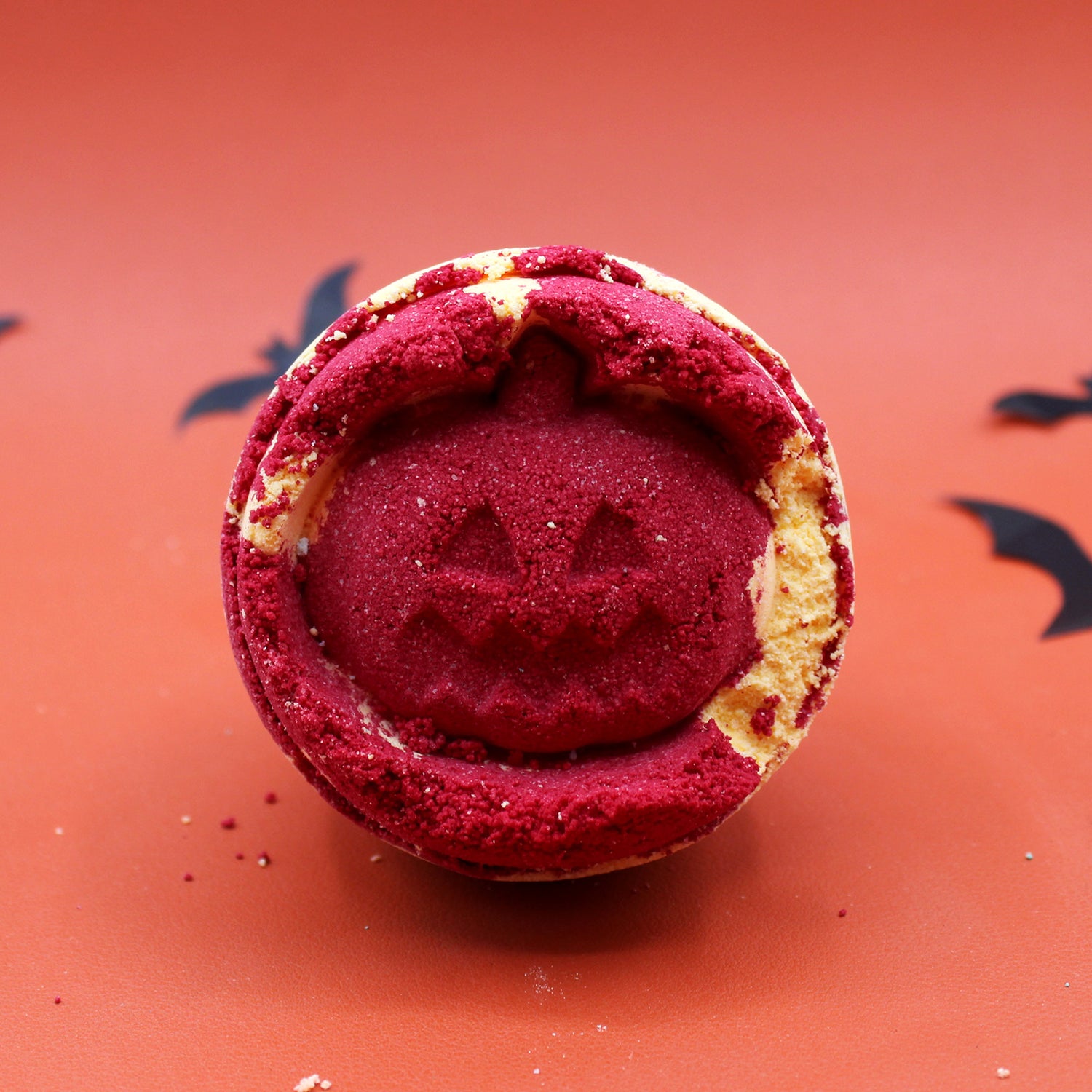 Halloween Pumpkin Bath Bomb - Floral Fawna