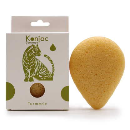 Teardrop Konjac Sponge - Floral Fawna