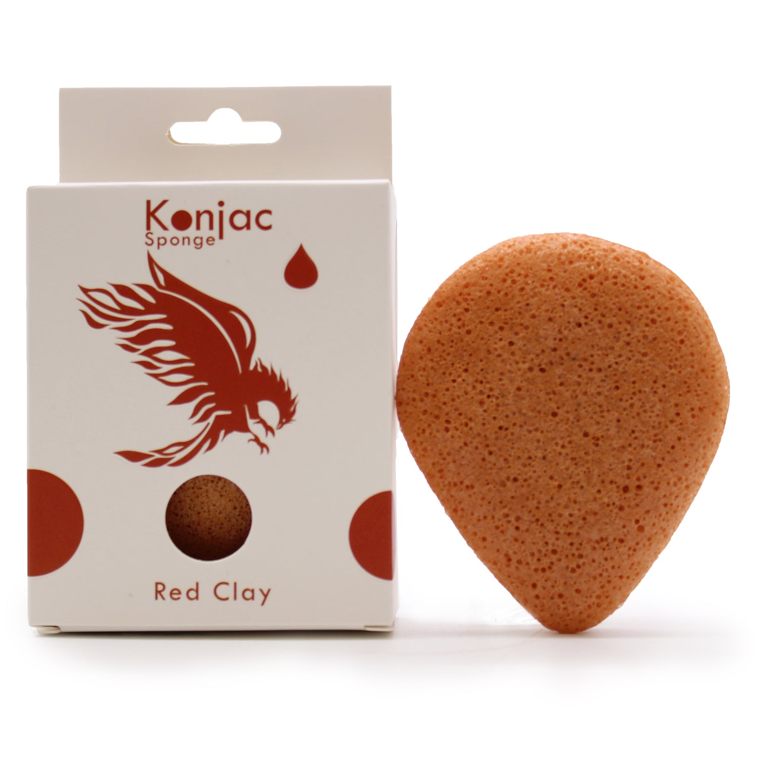 Teardrop Konjac Sponge - Floral Fawna