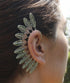 Festival Boho Feather Earcuff - Floral Fawna