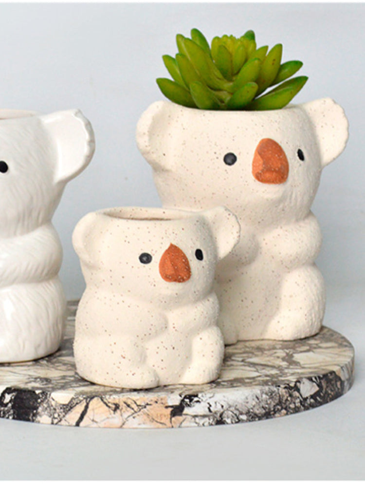 Koala Planter - Floral Fawna