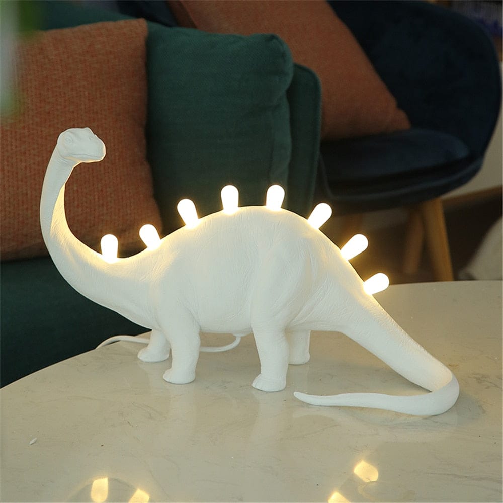 Dinosaur Table Lamp - Floral Fawna