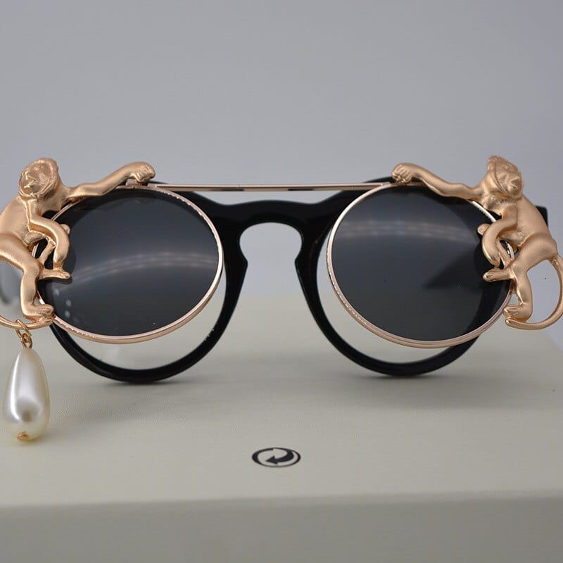 Baroque Monkey Sunglasses - Floral Fawna