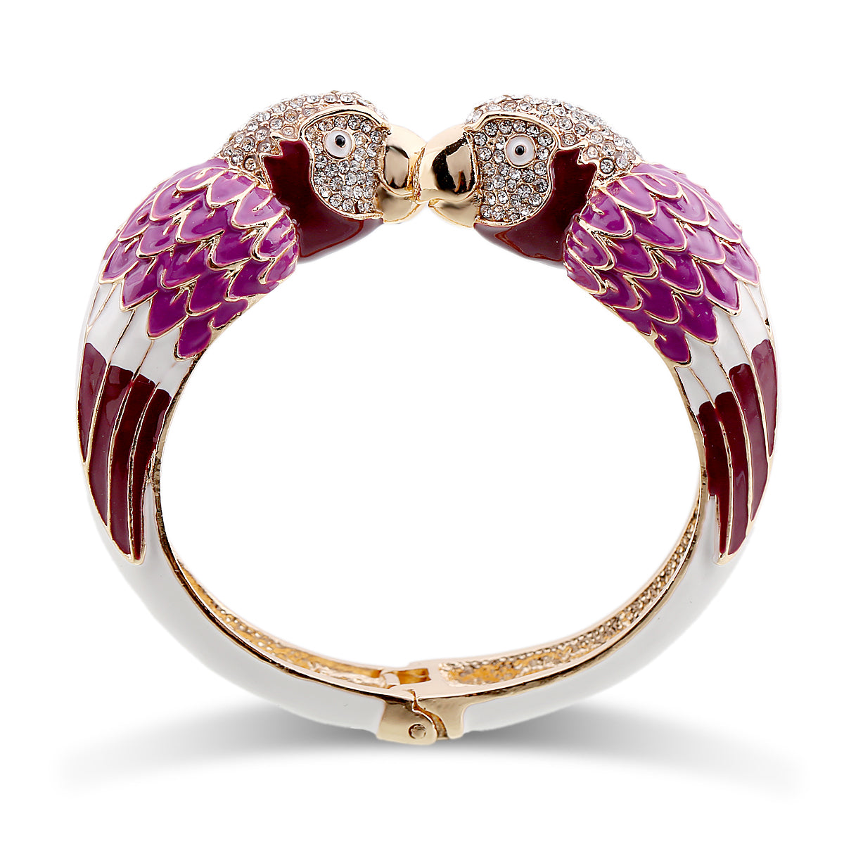 Statement Love Birds Bracelet - Floral Fawna