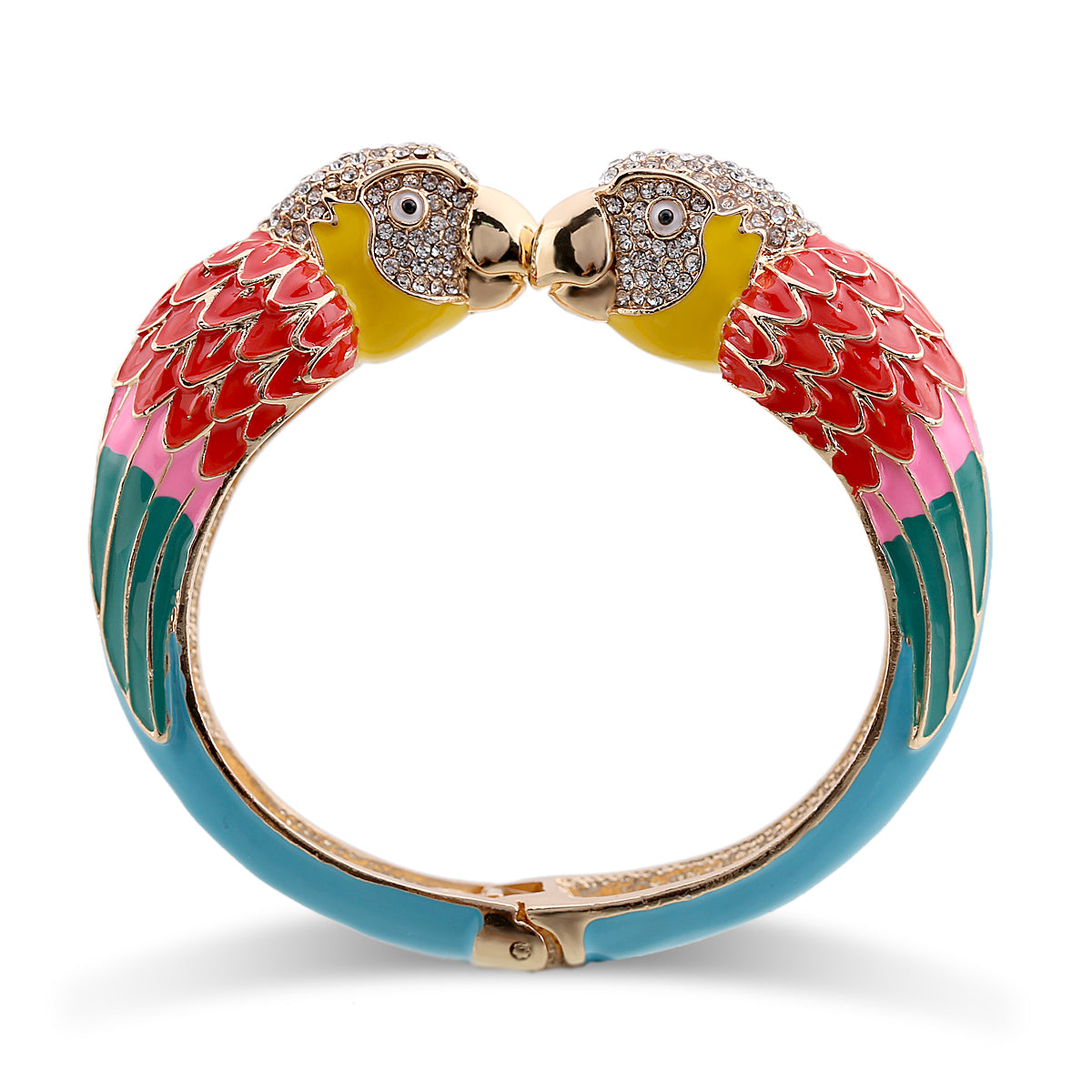 Statement Love Birds Bracelet - Floral Fawna