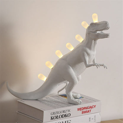 Dinosaur Table Lamp - Floral Fawna